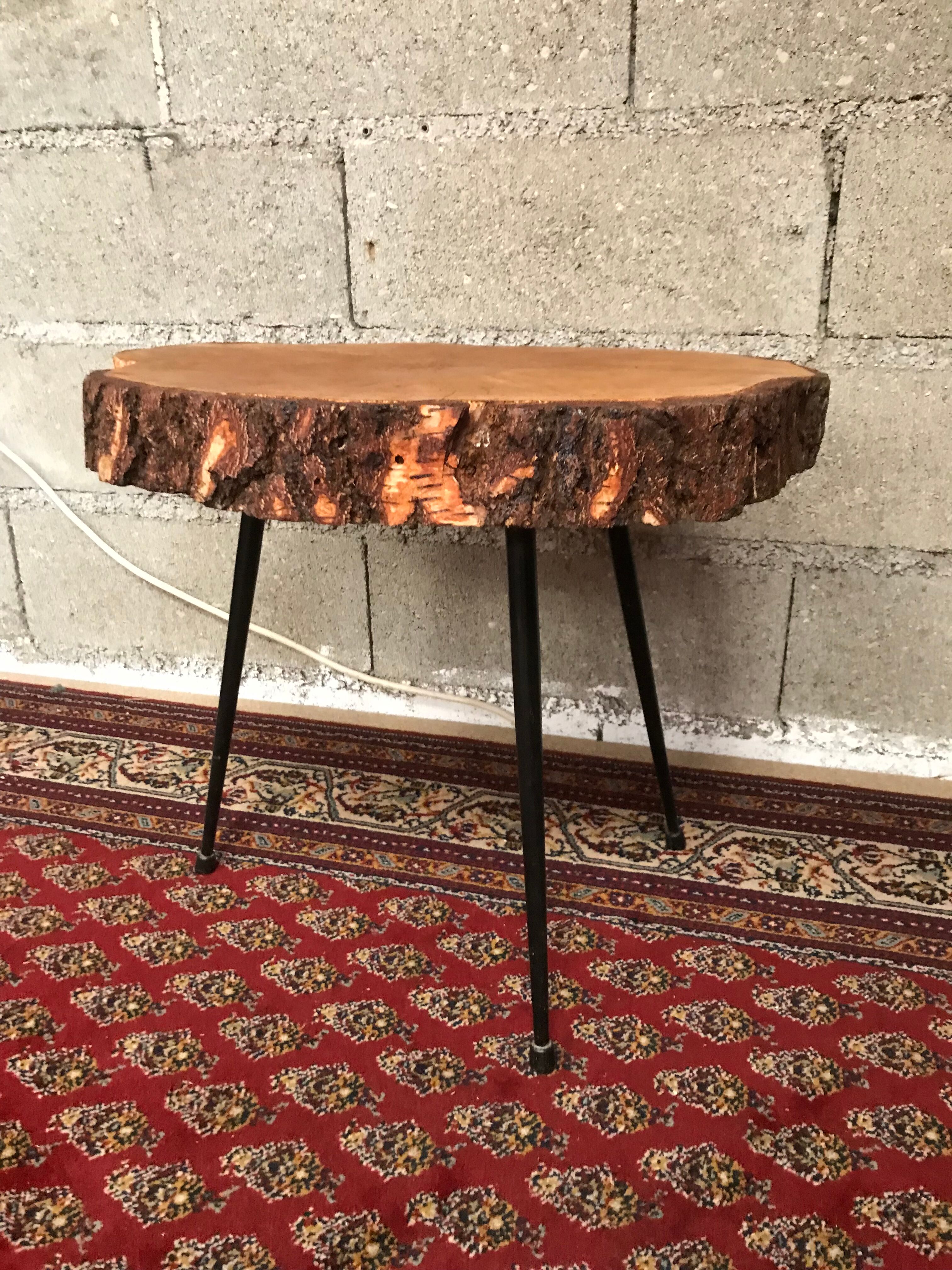 Vintage tripod sofa end year 50/60