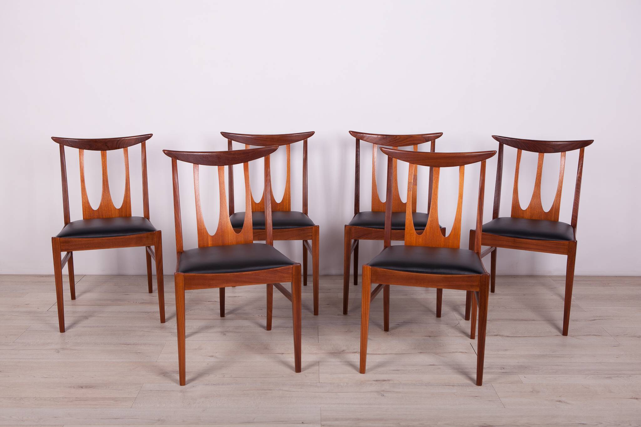 Brasilia Dining Chairs from G-Plan, 1960s, Set of 6
