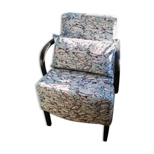 Fauteuil tissus créateur etel