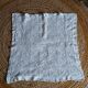 Handmade crochet antique pillowcase