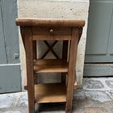 Wooden side table