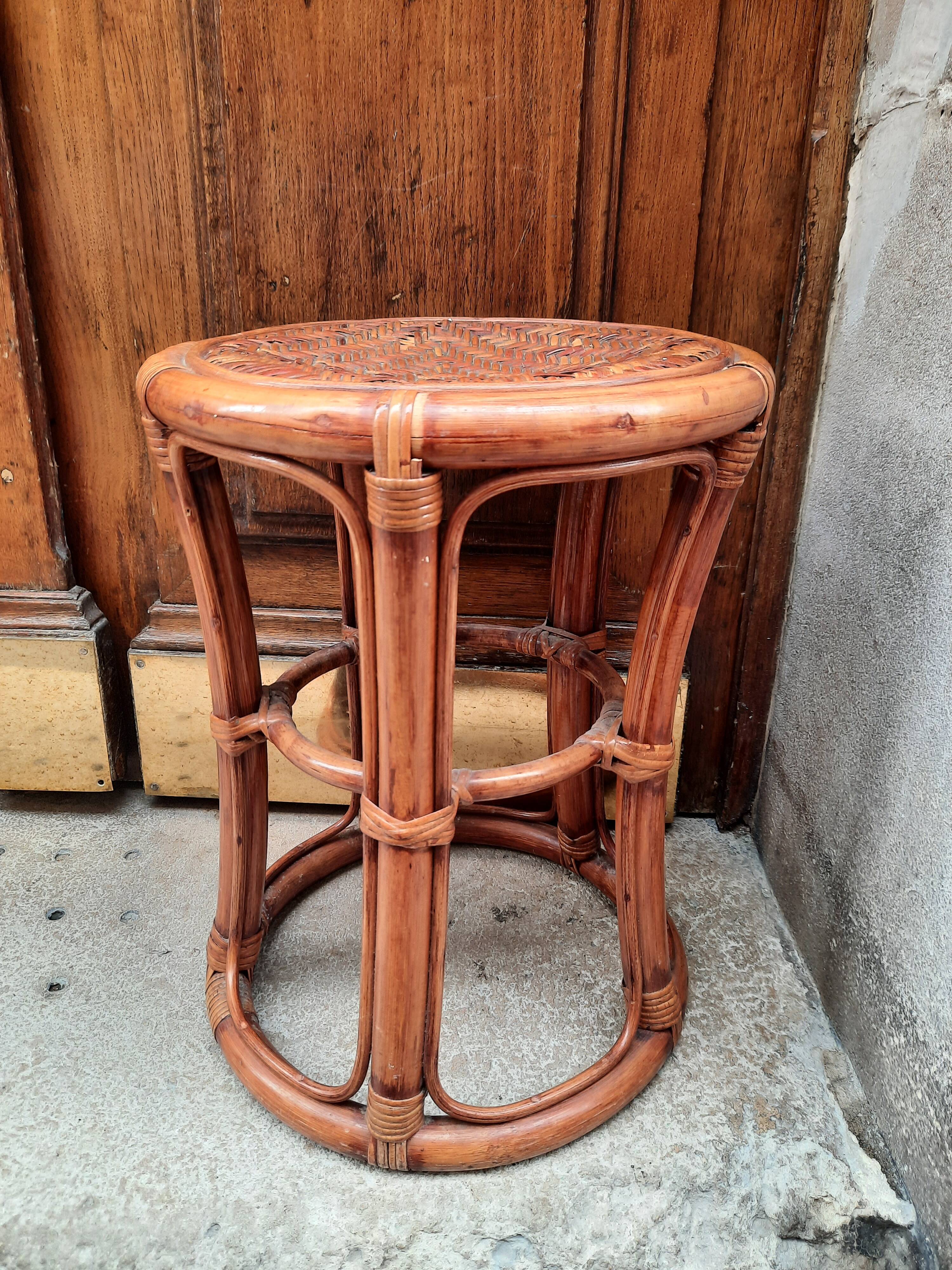 Bamboo stool