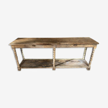 19th pine draper table
