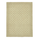 Hand-knotted persian antique 1970s 285 cm x 372 cm beige wool carpet