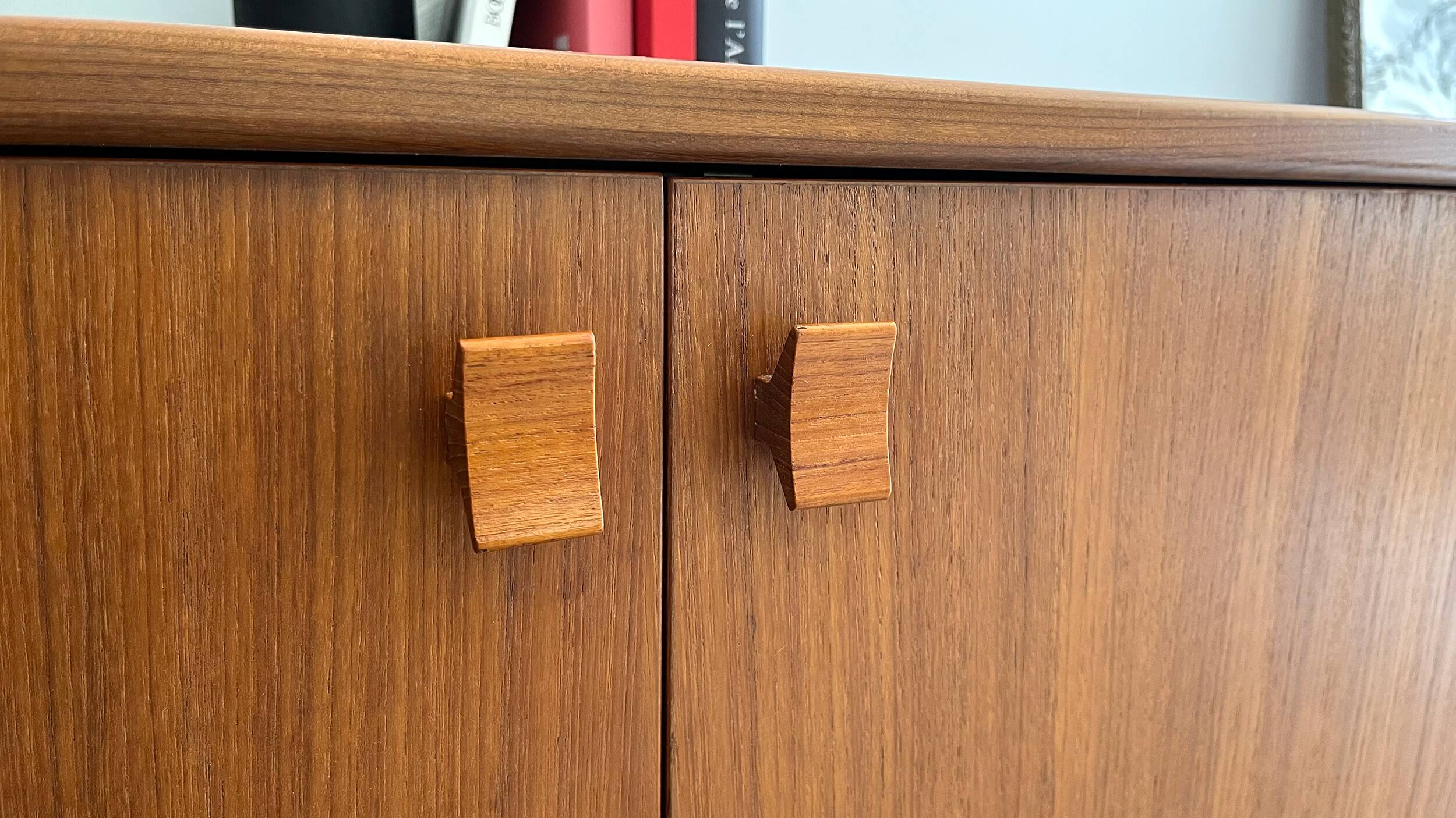 Large vintage Scandinavian sideboard