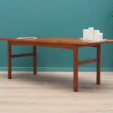 Teak coffee table, Danish design, 1970s, production: Denmark