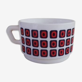 Tasse Arcopal années 1970