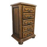 Commode chiffonnier vintage en bois