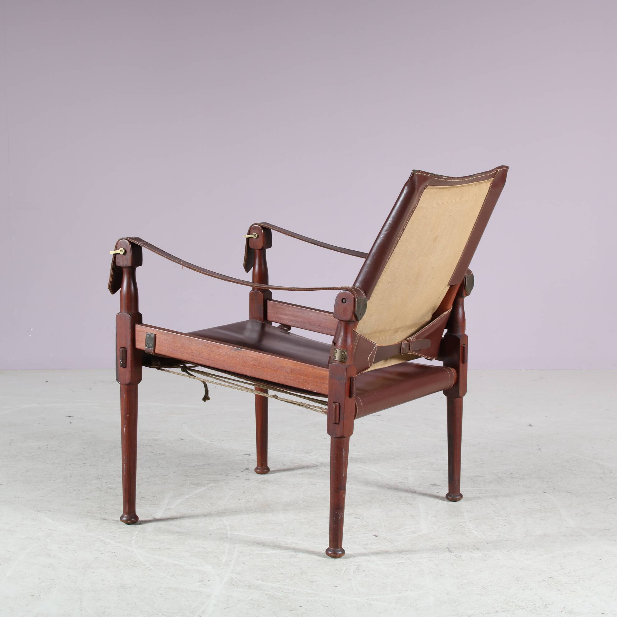1960s Safari chair by Hayat Brothers, UK