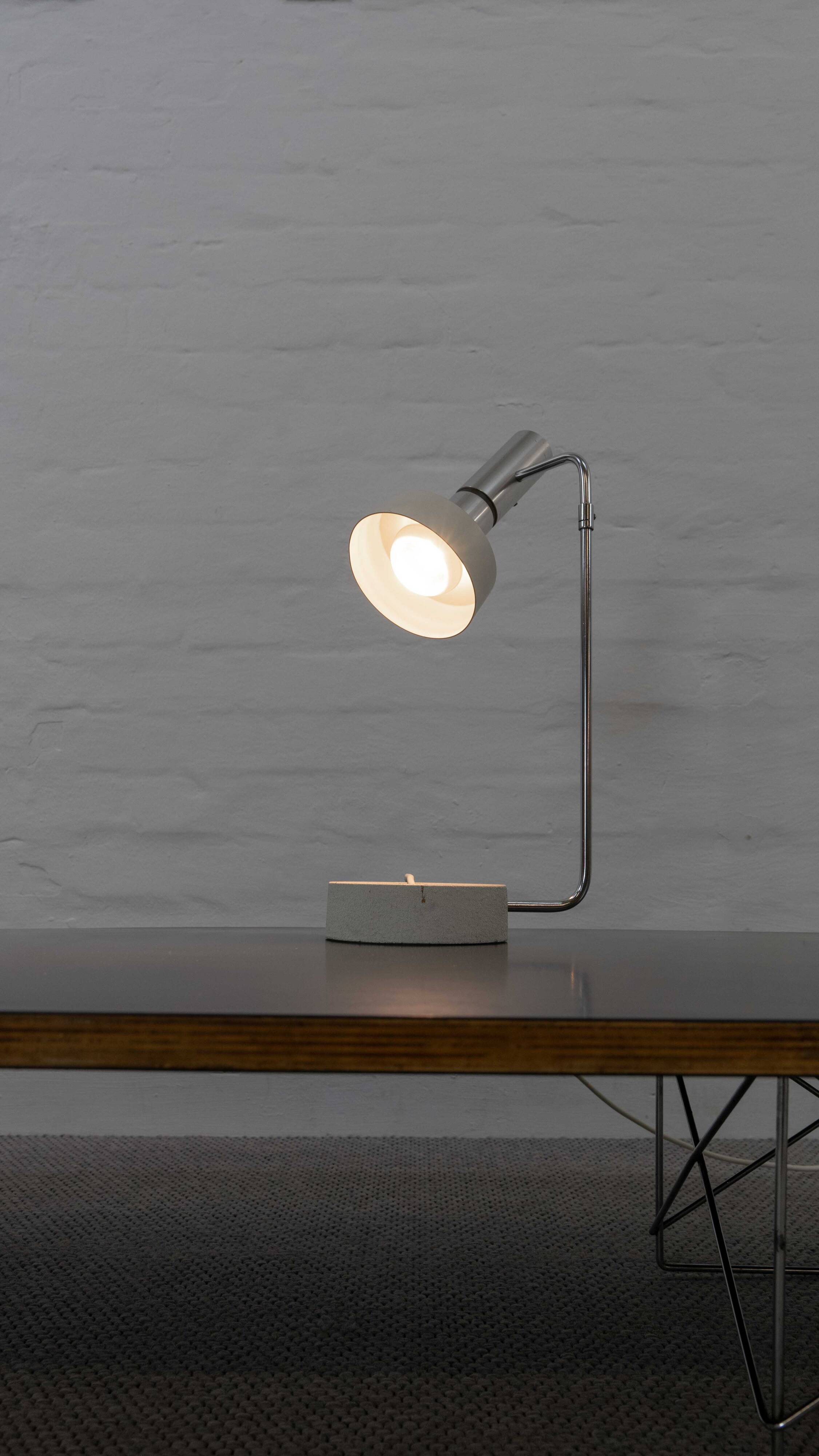 Minilux tablelamp by rosemarie & rico baltensweiler, 60s
