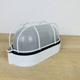 Industrial style porthole wall light