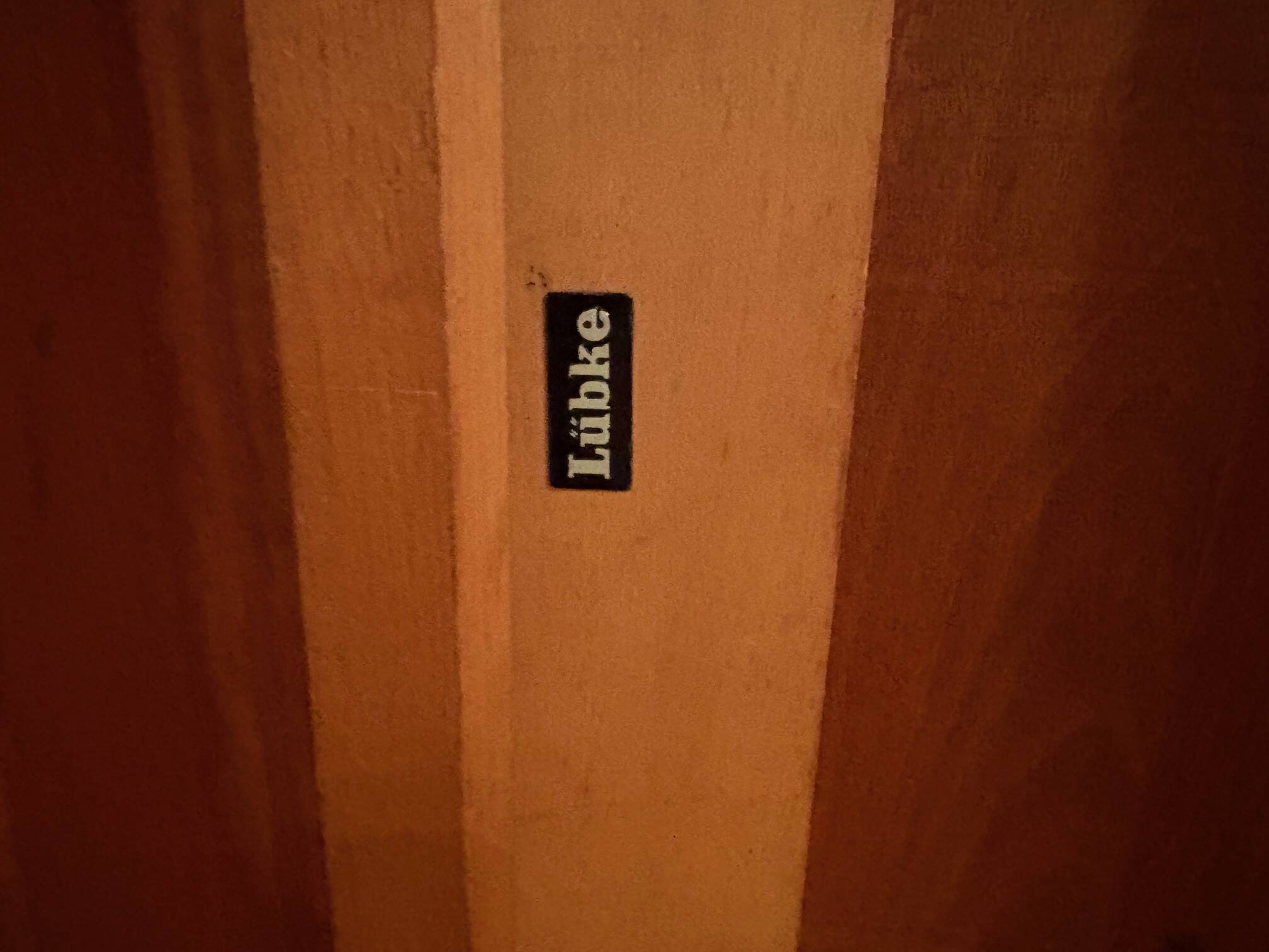 Large teak table from Lübke, Germany, 1960s