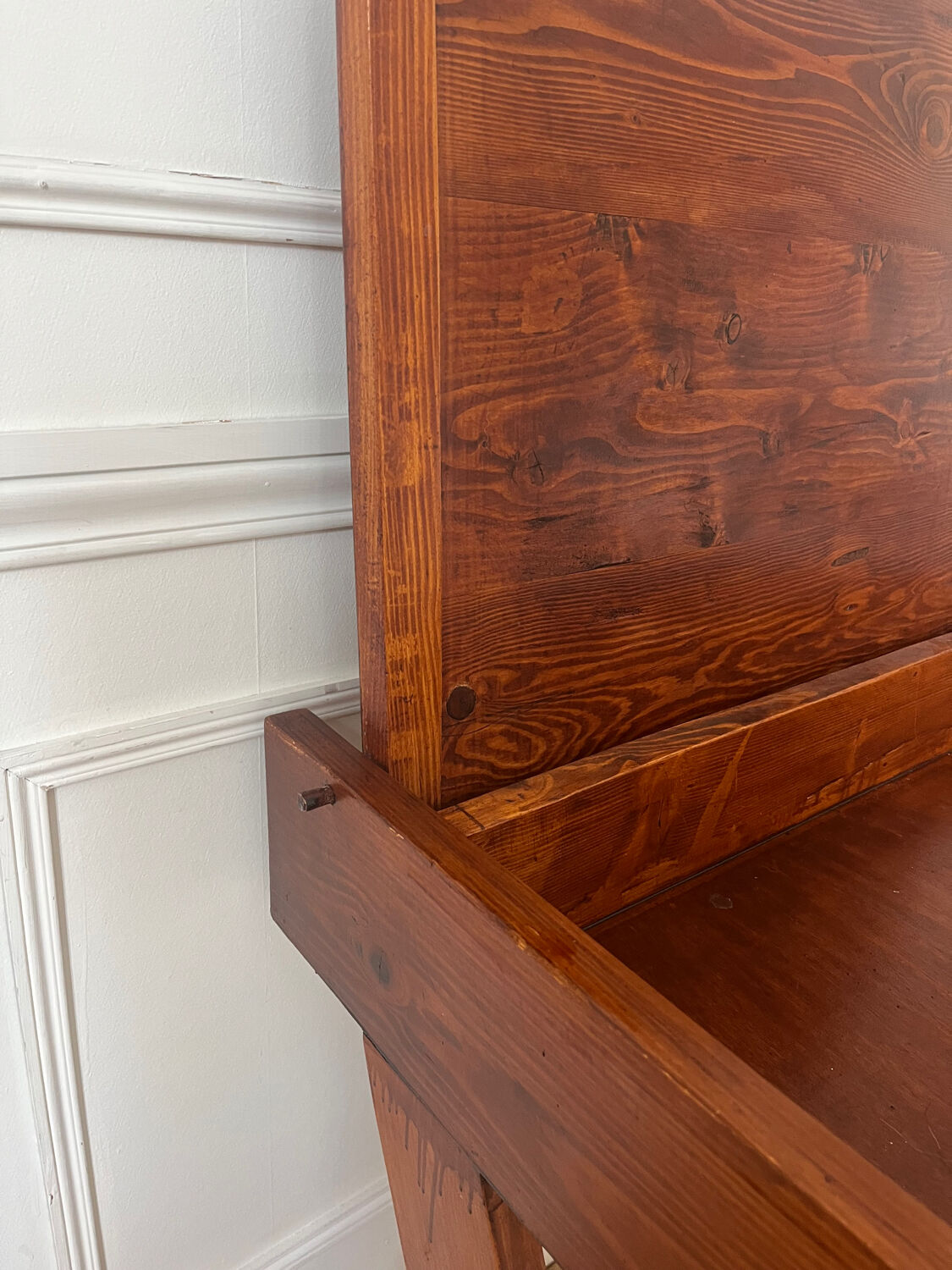 Pine desk Maison Regain