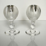 Saint Louis Crystal Candlesticks | Set of 3 | 20th Century