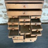 Former craft furniture with watchmaker's layette drawers