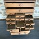 Former craft furniture with watchmaker's layette drawers