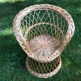 Children's wicker chair