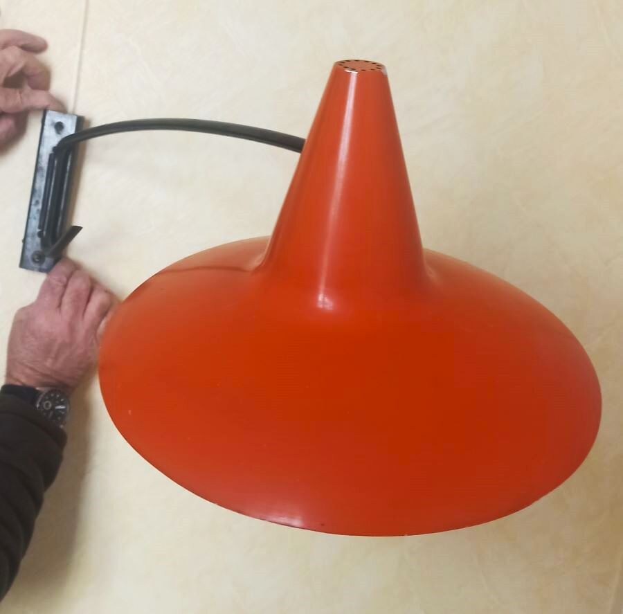 Articulated wall lamp year 50s