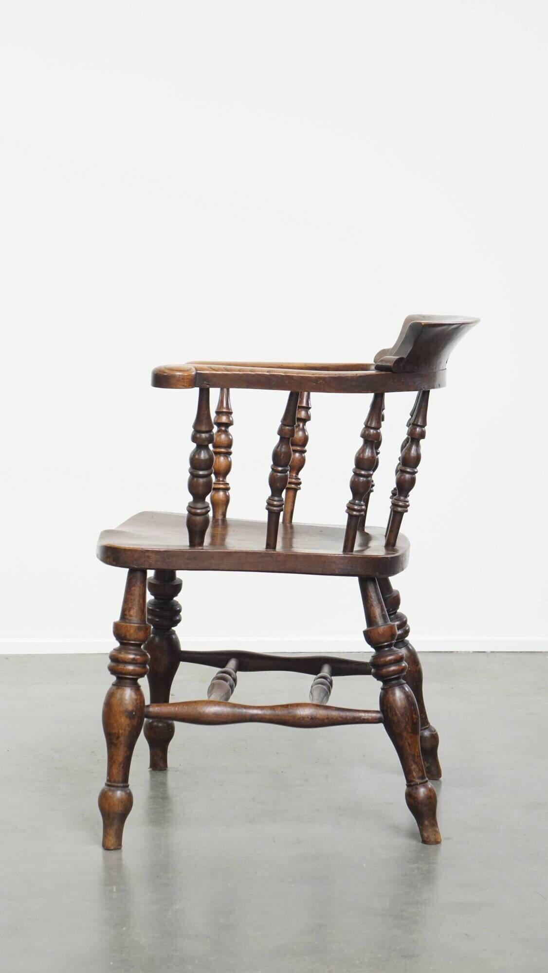 English antique side/desk/captain's chair from the early 1800s