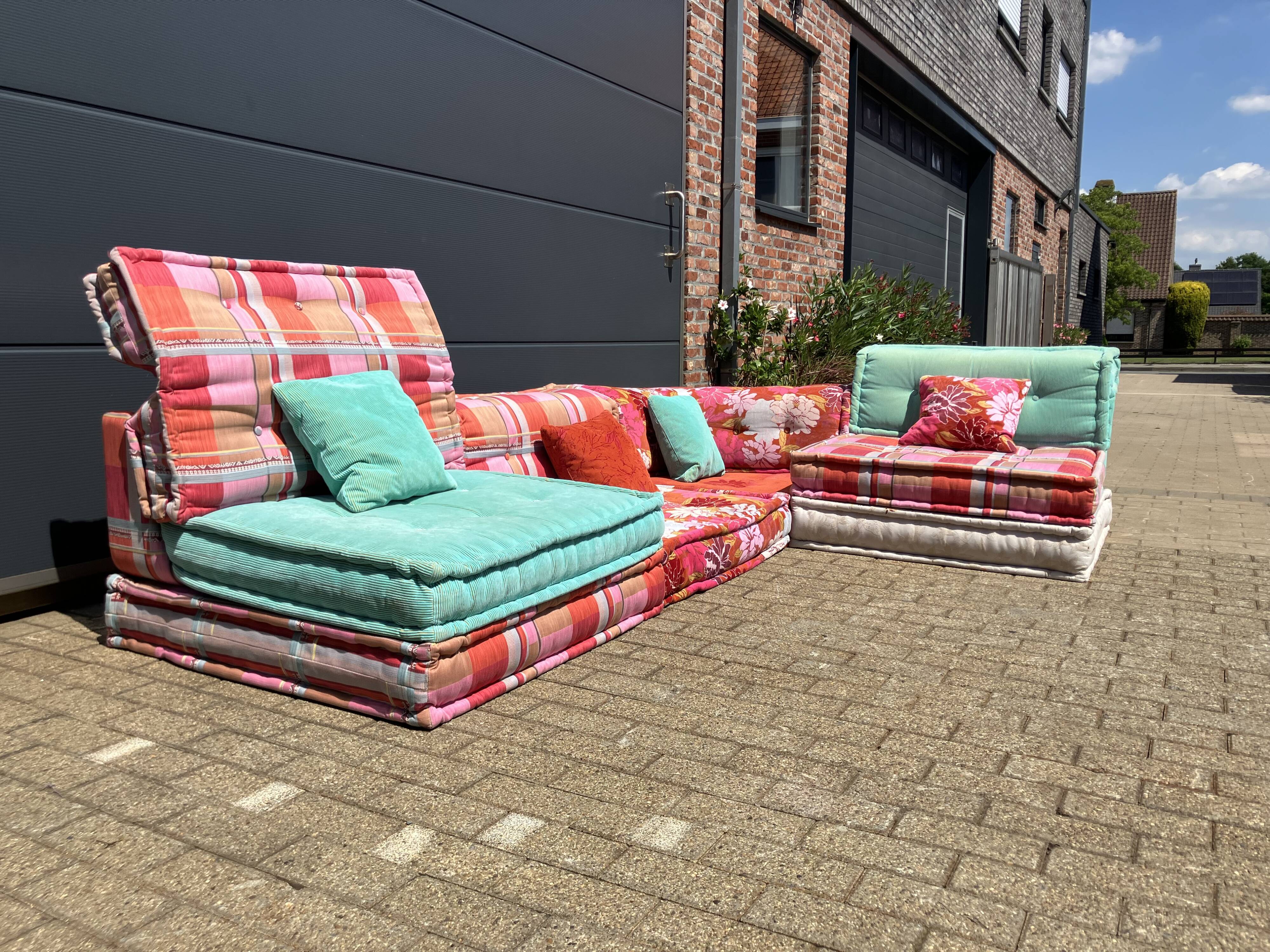 Roche bobois mah jong kenzo takada 10 elements in topstaat!!