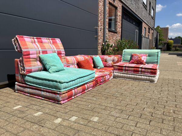 Roche bobois mah jong kenzo takada 10 elementen topstaat!!