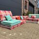 Roche bobois mah jong kenzo takada 10 elementen topstaat!!