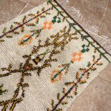 Moroccan Azilal handmade rug, handwoven wool Berber rug.