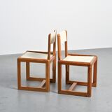 André Sornay: pair of chairs, France circa 1960