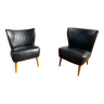 Pair of expo 58 cocktail armchairs, year 1950