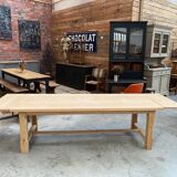 Farmhouse table with oak extensions