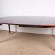 Danish extendable dining table in Rio Rosewood model 55 by Arne Vodder for Sibast 1958.