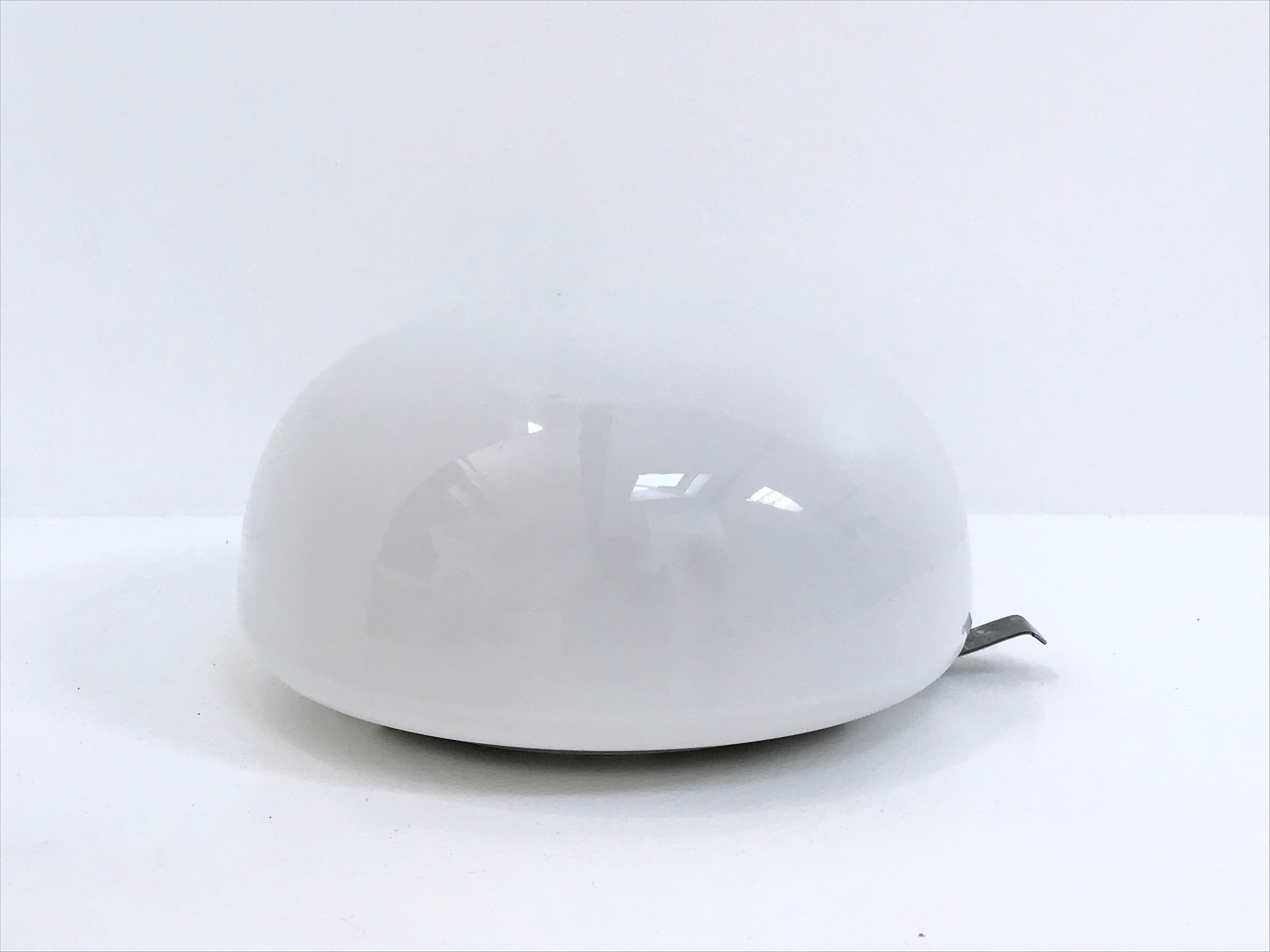 Ceiling light in opaline, 1950