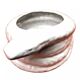Planter / Decorative pot Snake shape White ceramic