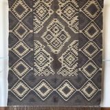 Jute-Wool Handwoven Kilim Rug, Living Area, Indian Traditional RUG\CARPET