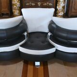 Canapé 3 places par Mario Spinelli, signé Formenti, Italie – 1980