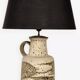 Ceramic lamp West Germany 1950s-60s