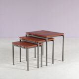 Nesting tables from the 1960s from the Netherlands.