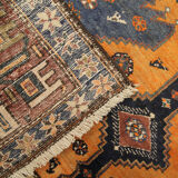 Vintage persian hamadan area rug- 136x192cm