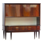 Meuble secrétaire vintage Art Déco du milieu du siècle en palissandre, 1930