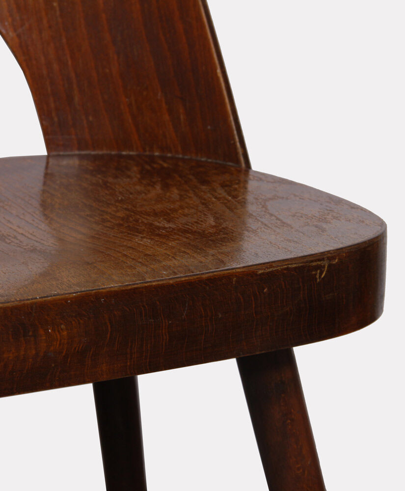 Set of 4 wooden chairs designed by Oswald Haerdtl, 1960