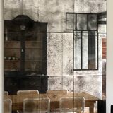 Aged look mirror