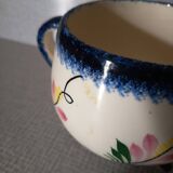 Henriot Quimper tripod bowl