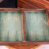 Old backgammon game