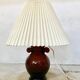 Vintage Italian Murano glass amphora-shaped table lamp, 1950s