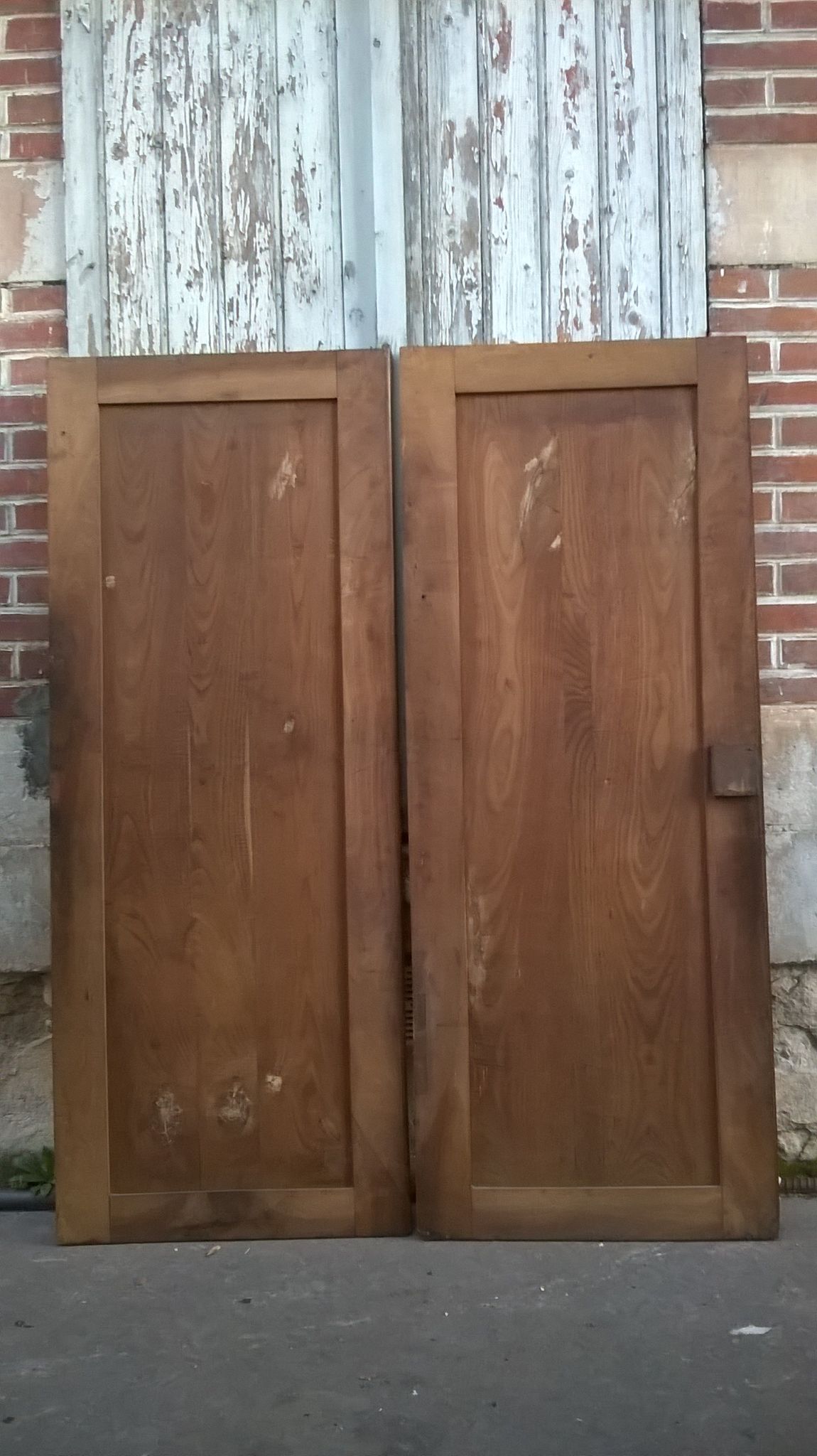 Old pair of wardrobe doors