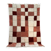 Berber rug natural wool Morocco 2.5 x 1.5 m