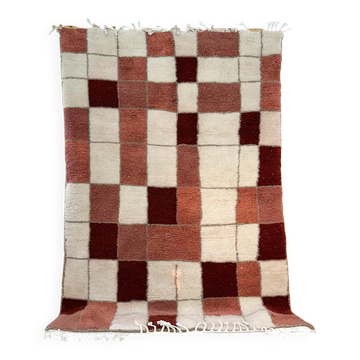 Tapis berbère laine naturelle Maroc 2.5 x 1.5 m