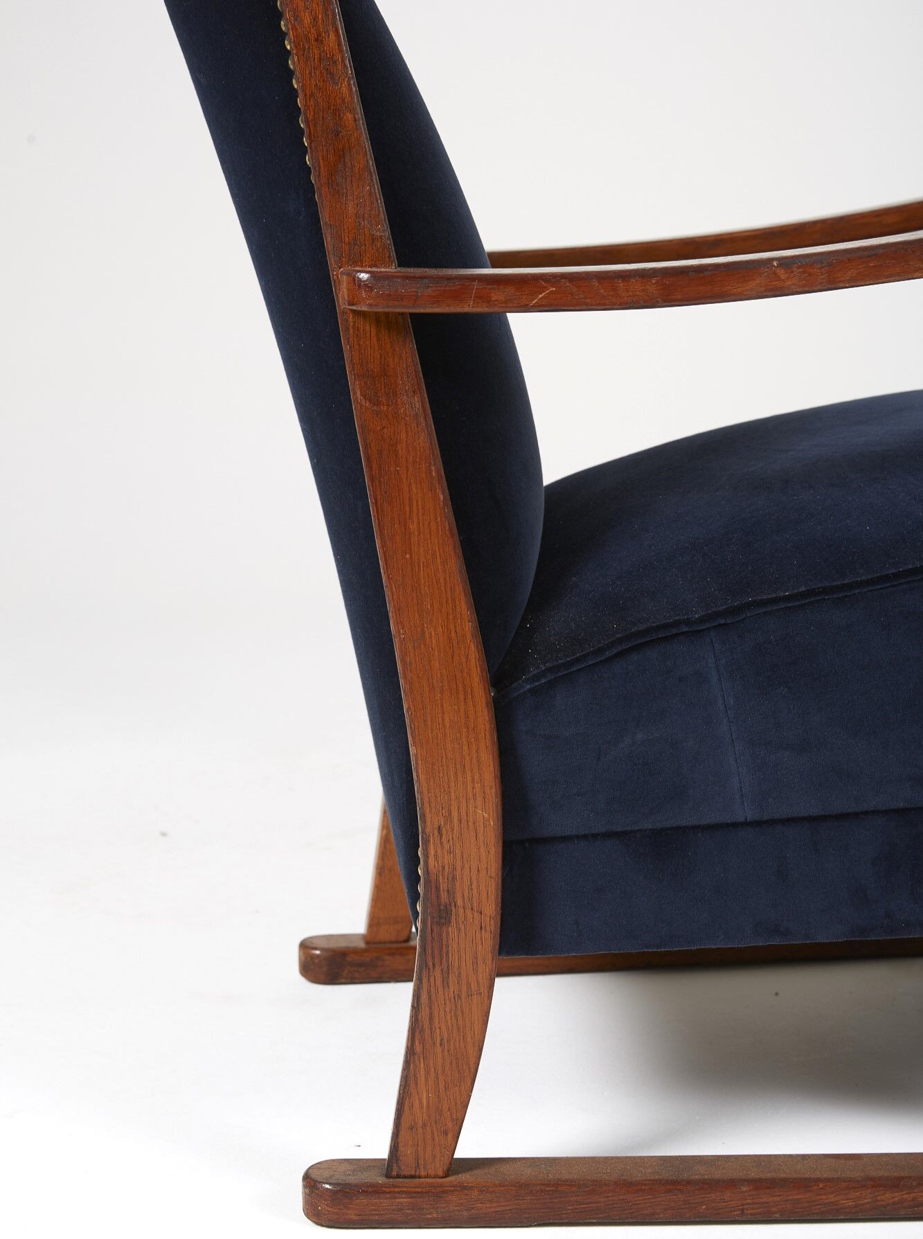 Pair of armchairs luge 1940s