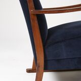 Pair of armchairs luge 1940s
