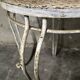 White wrought iron chair - 1940/1950